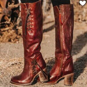 Freebird Women's Barclay Leather Boot in Wine Size 7